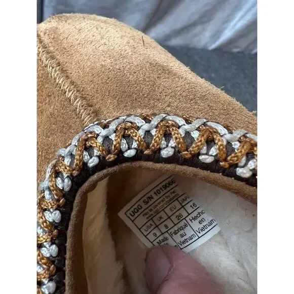 UGG Toddlers Tasman II Chestnut Brown Slippers Size 9 S/N 1019066T - Picture 7 of 8